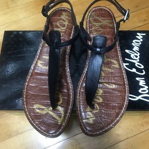 Sam Edelman Gigi Sandals, Black, size 8